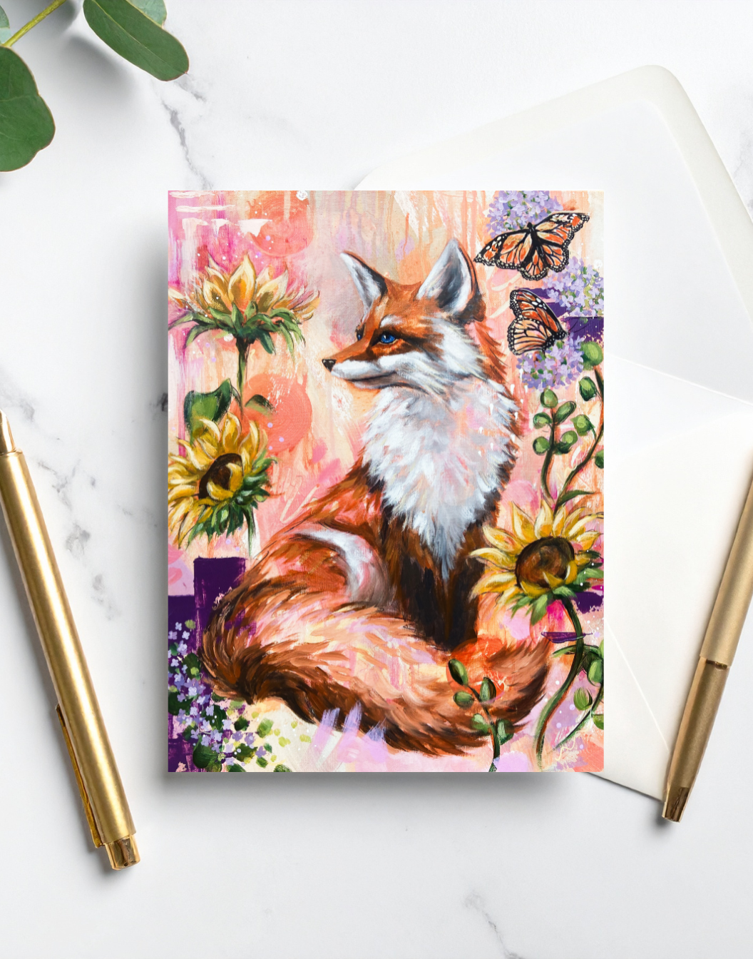 Fox Magic - Greeting Card